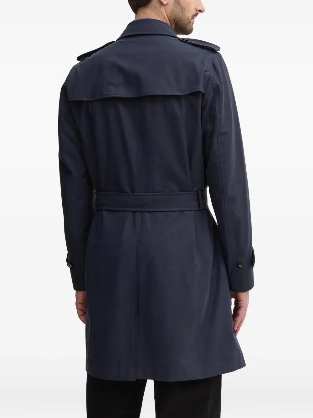 BOSS double-breasted belted trench coat | Trench Coats  | Image 2