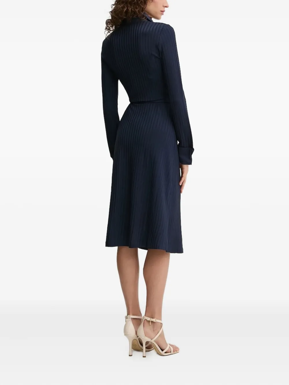 BOSS rib-knit wrap midi dress | Day Dresses | Image 2