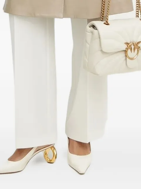 BOSS belt-waist trousers