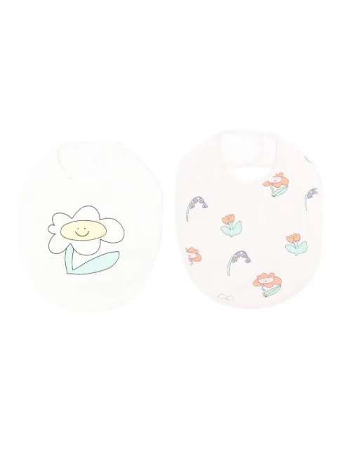 Stella McCartney Kids Bavaglini a fiori