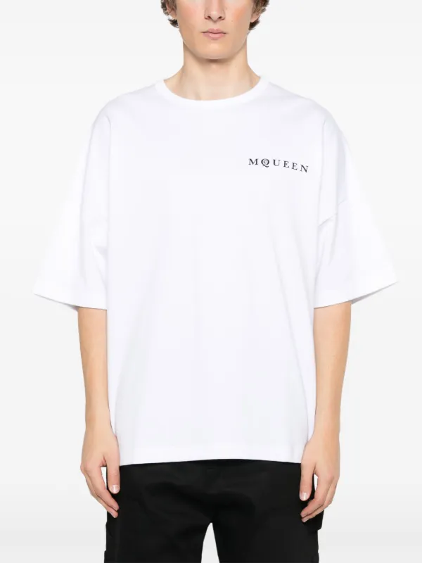 Alexander McQueen Cotton T-shirt | White | FARFETCH