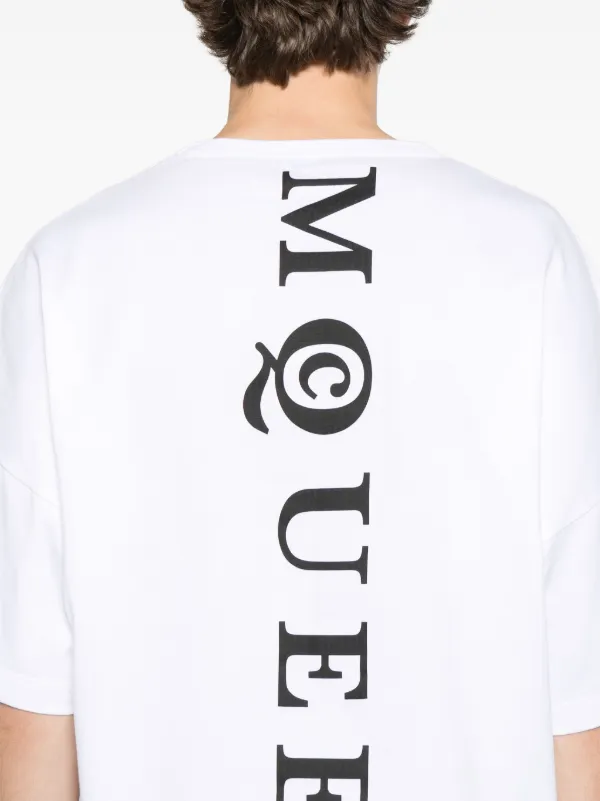★送料関税込★alexander mcqueen Cotton T-shirt Alexander McQueen Cotton T-shirt | White | FARFETCH JO