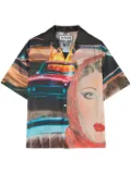 Sunnei Annemarie-print shirt - Black