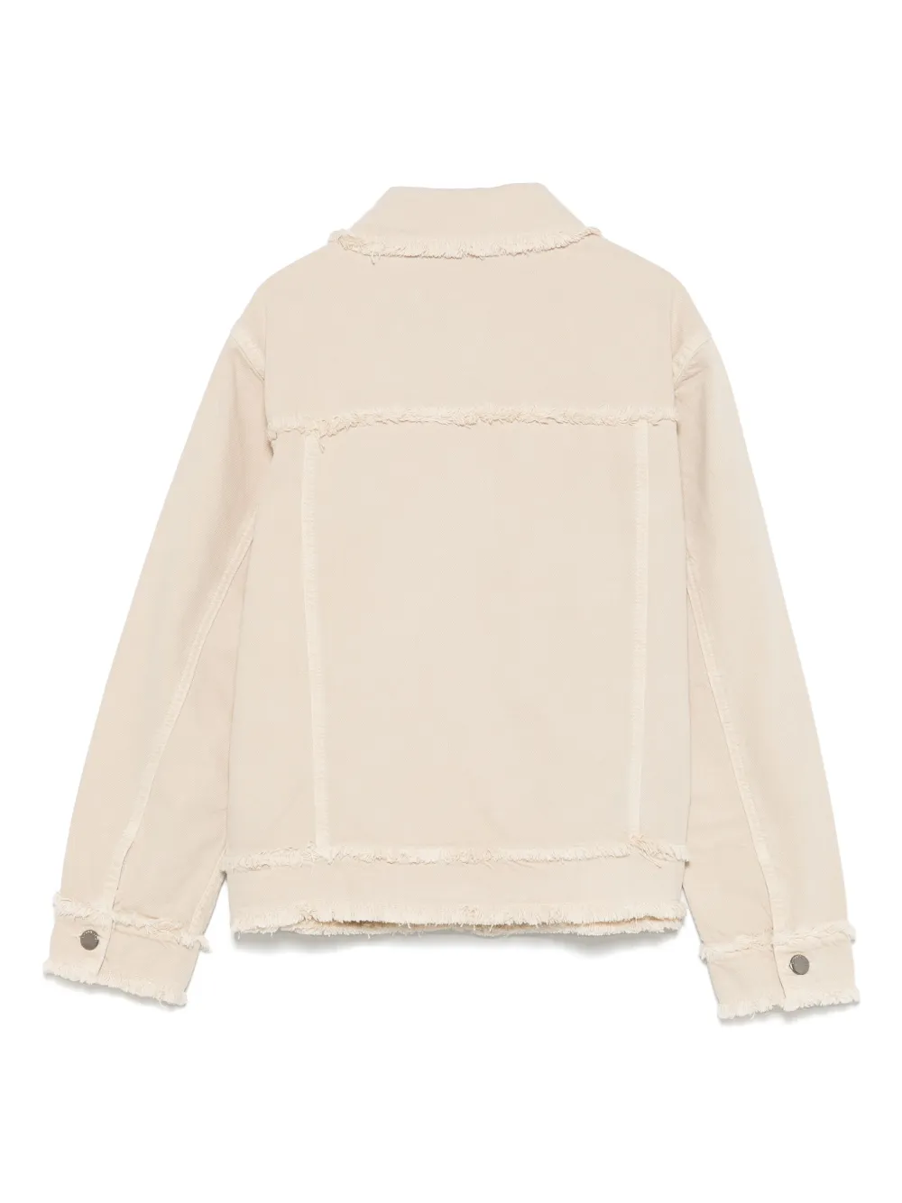 Emporio Armani Kids 프린지 디테일 재킷 | 여아 / 데님 재킷 | Image 2