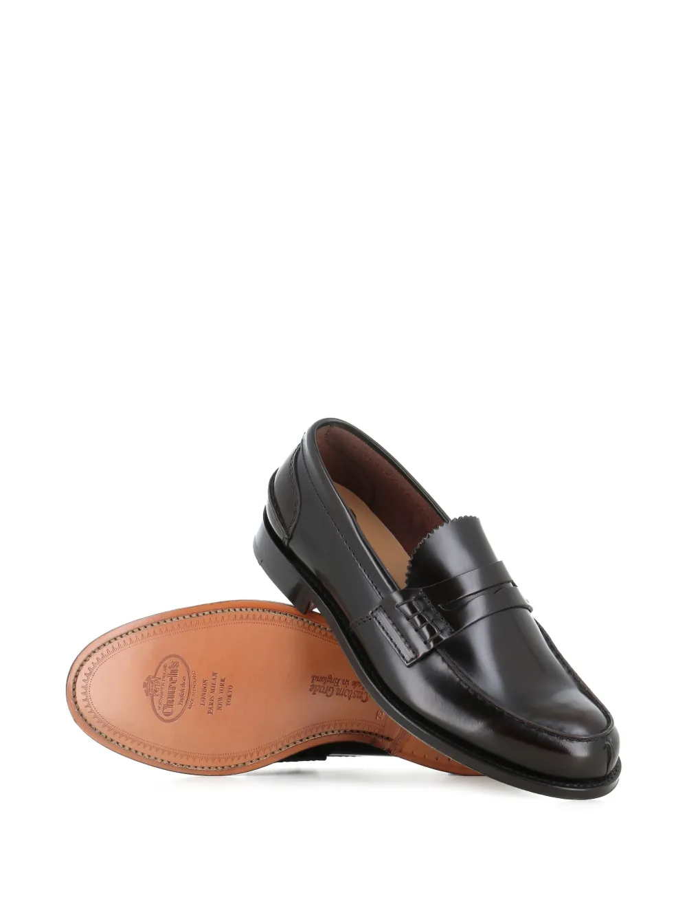 Church's leather loafers Brown
