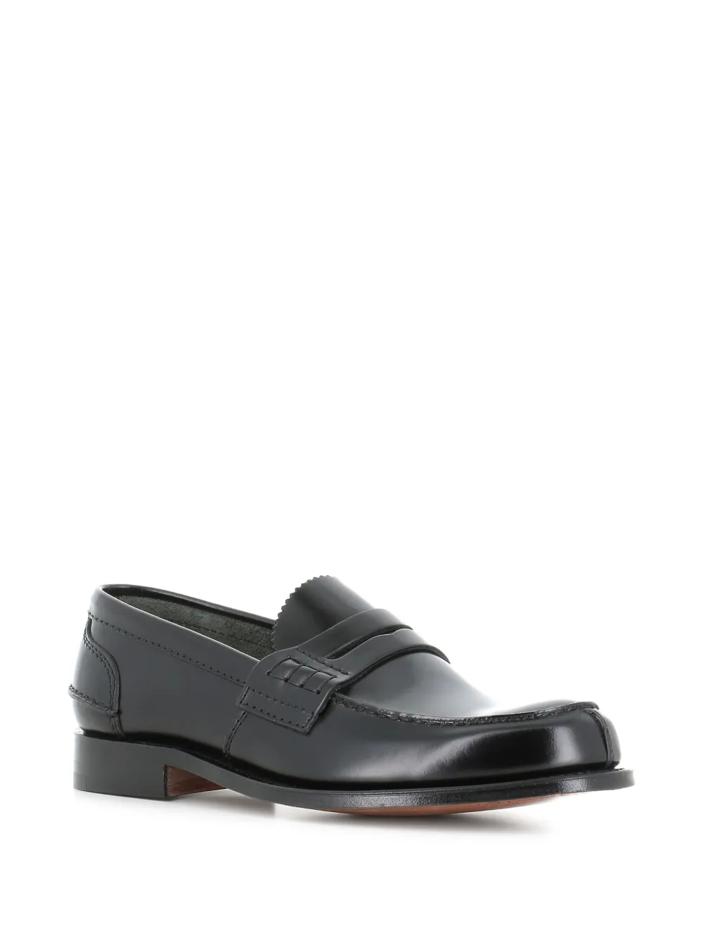 Church's leather loafers Black