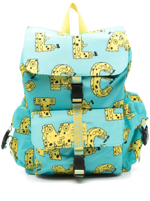 Stella McCartney Kids x SpongeBob SquarePants SpongeBob-graphic backpack