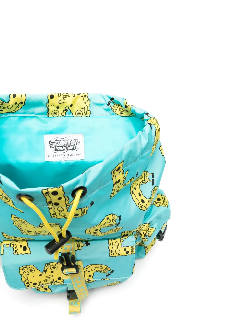 Stella McCartney Kids x SpongeBob SquarePants rugzak met grafische SpongeBob-print Blauw