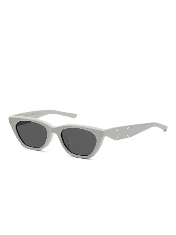 Maison Margiela x Gentle Monster four-stitch Sunglasses | Grey