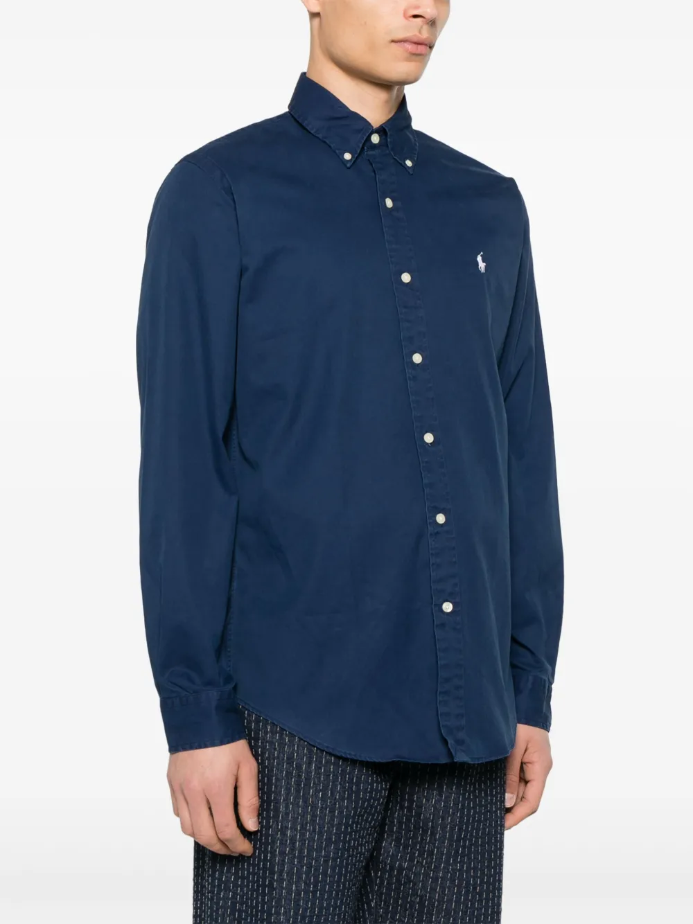 Polo Ralph Lauren Overhemd met borduurwerk Blauw