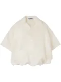 Sunnei Puffy polo shirt - White