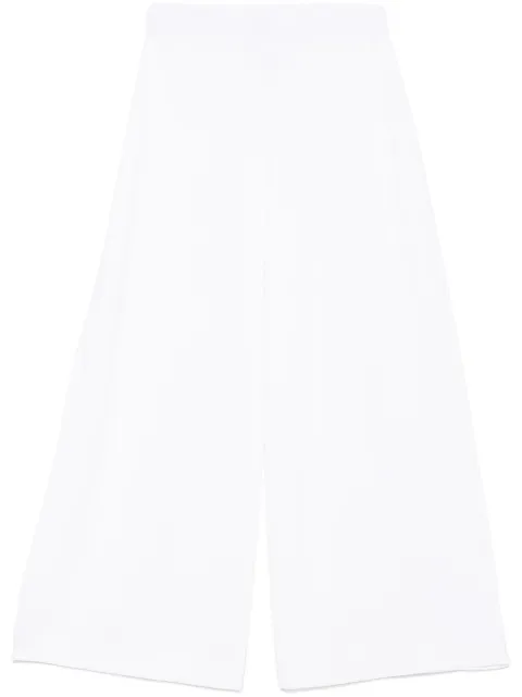 D.Exterior wide-leg trousers 