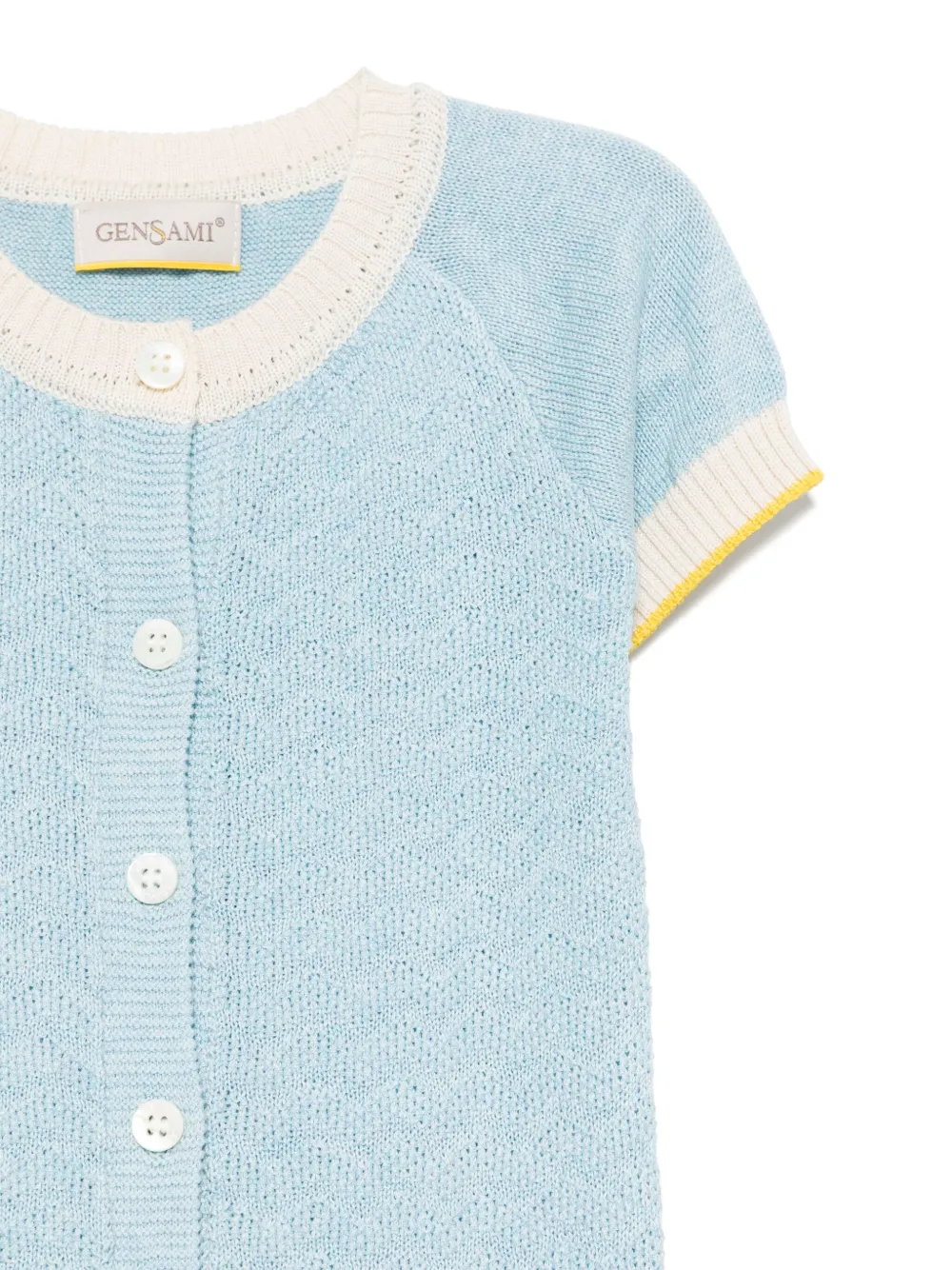 Gensami kids Gebreide romper Blauw