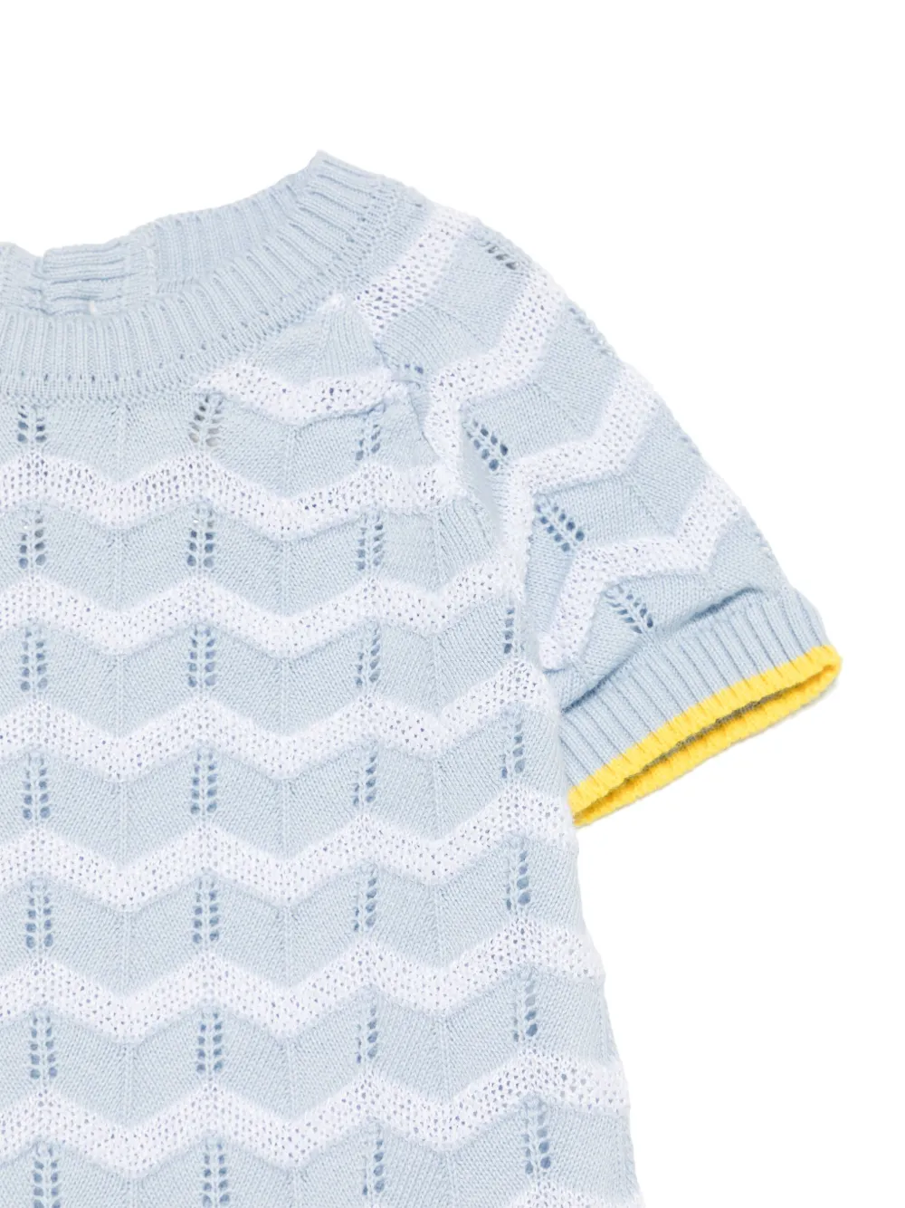 Gensami kids Romper met zigzag-patroon Blauw