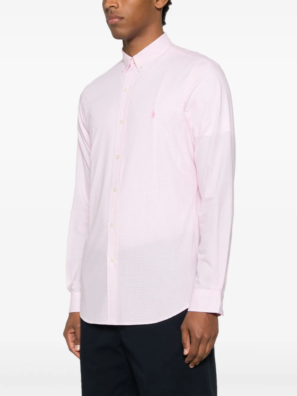 Polo Ralph Lauren Geruit overhemd Roze