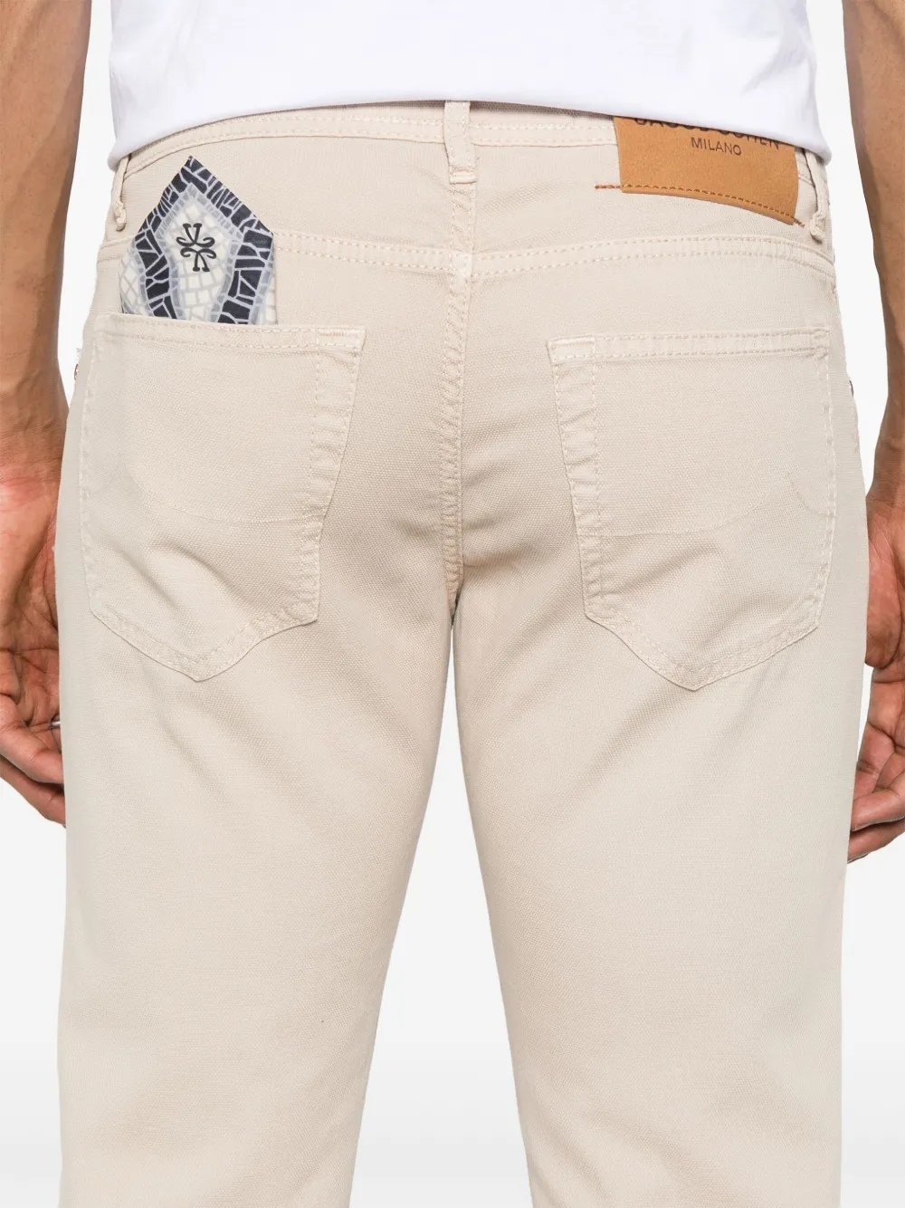 Jacob Cohën Nick broek Beige