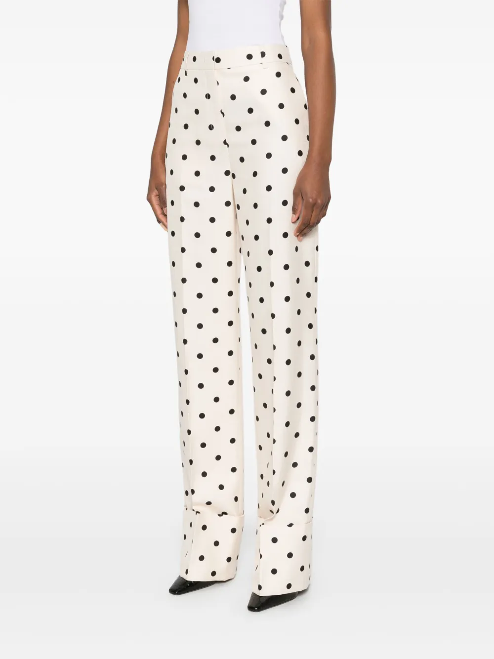 VALENTINO POLKA-DOT TROUSERS