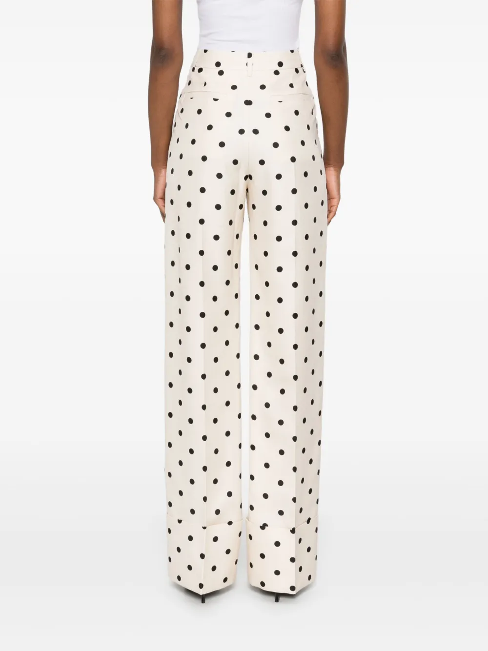 VALENTINO POLKA-DOT TROUSERS