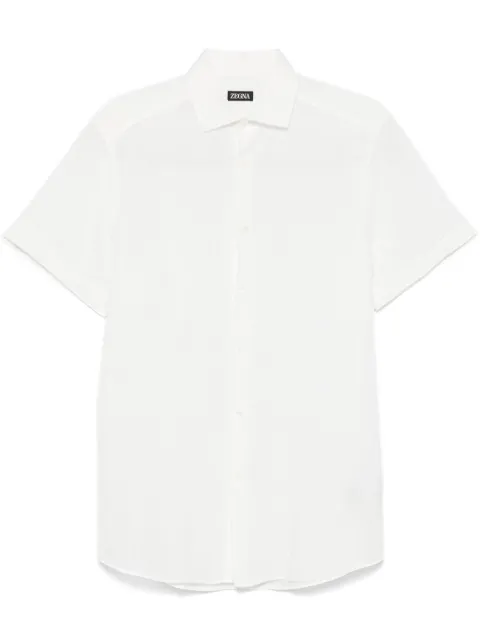 Zegna camisa de lino