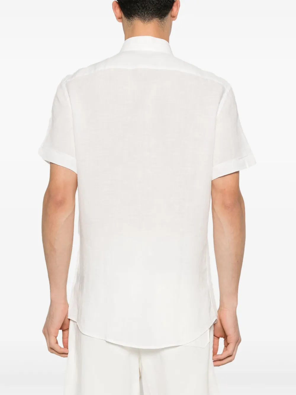 Zegna Linnen overhemd Wit