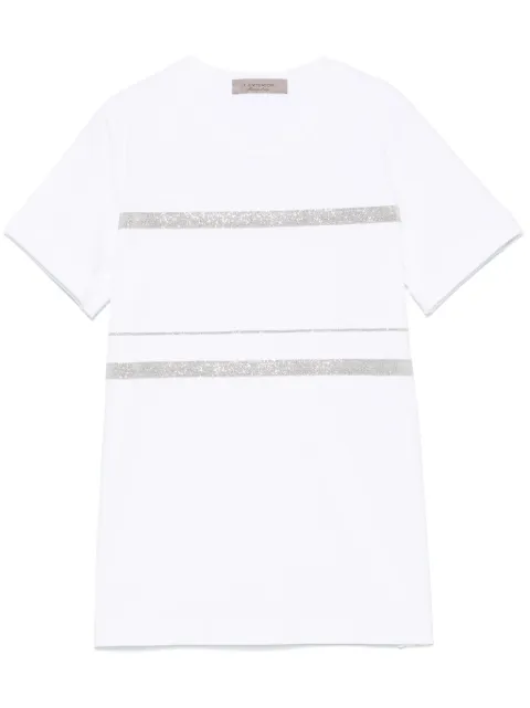 D.Exterior Monili-detail T-shirt