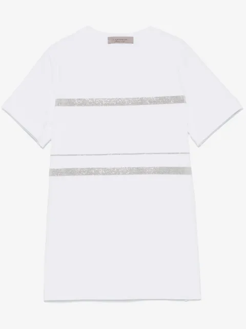 D.Exterior Monili-detail T-shirt