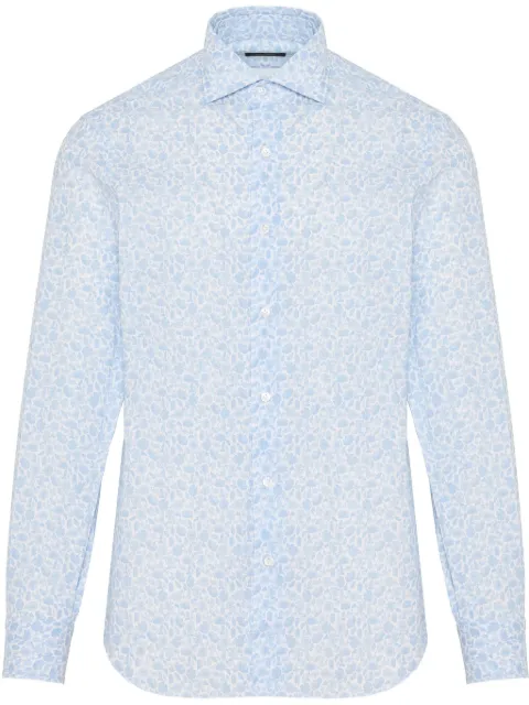 Barba poplin shirt