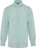 Barba linen shirt - Green