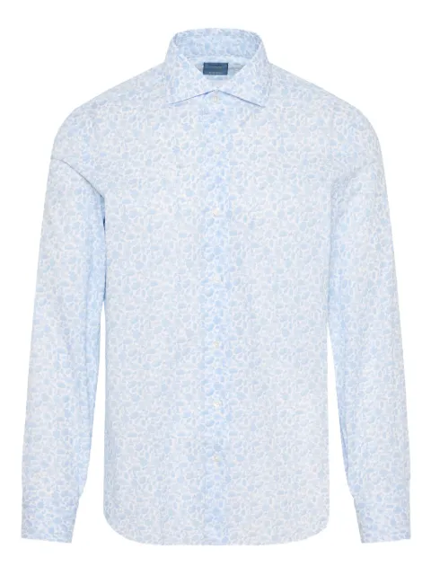 Barba camisa estampada
