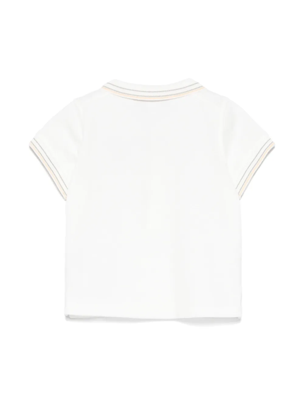 tartineetchocolat Tartine Et Chocolat Poloshirt met logopatch - Wit