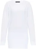 DSQUARED2 text-print dress - White