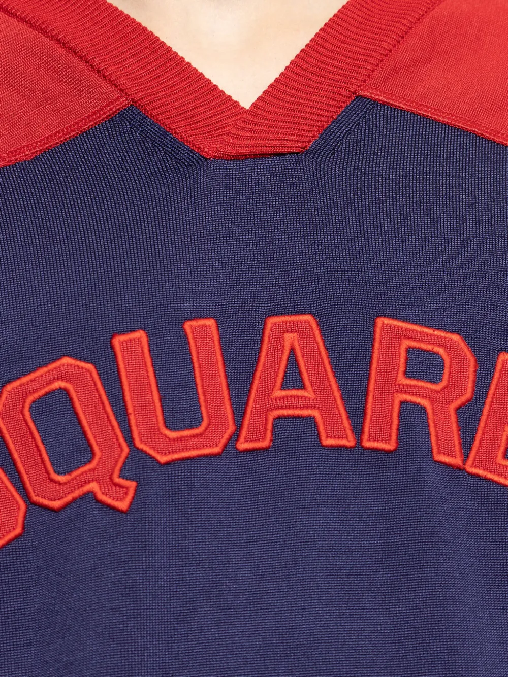DSQUARED2 Sweater met logo Blauw