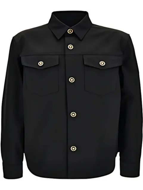 Versace sobrecamisa de algodón