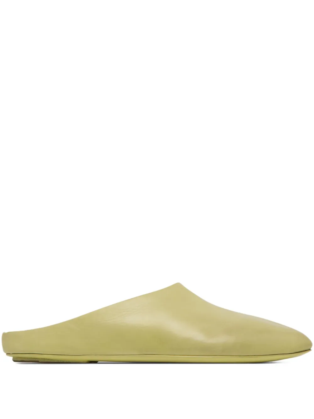 Marsèll leather mules Green