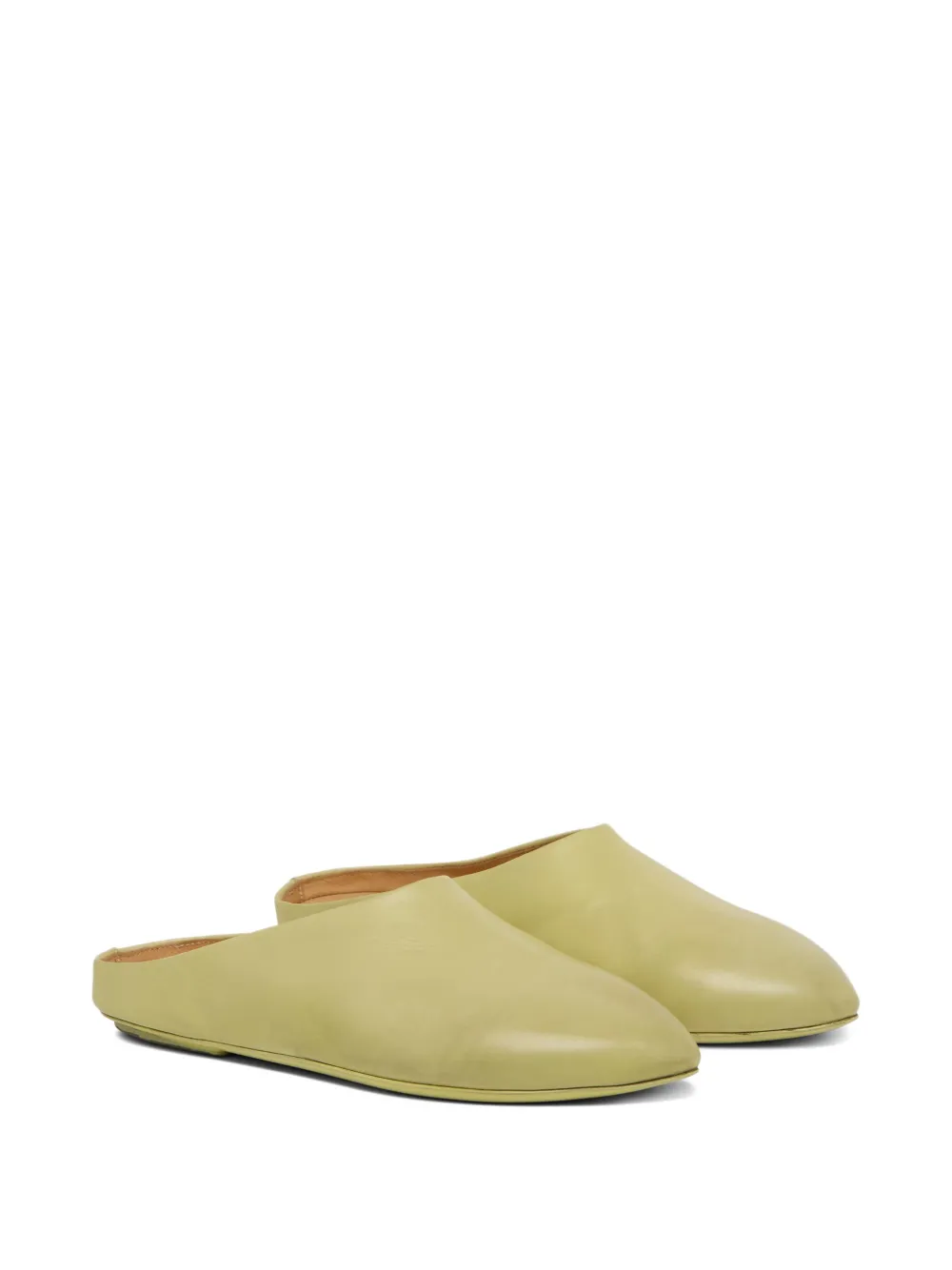 Marsèll leather mules Green