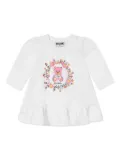 Moschino Kids Teddy Bear dress - White