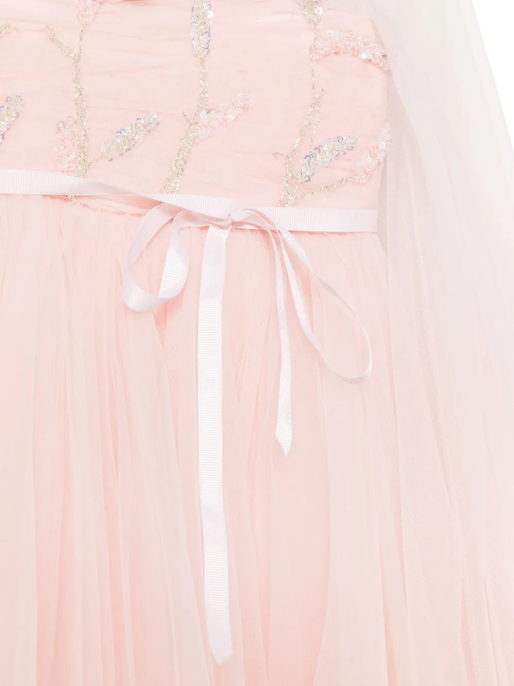 MAISON AVA Tulen jurk Roze