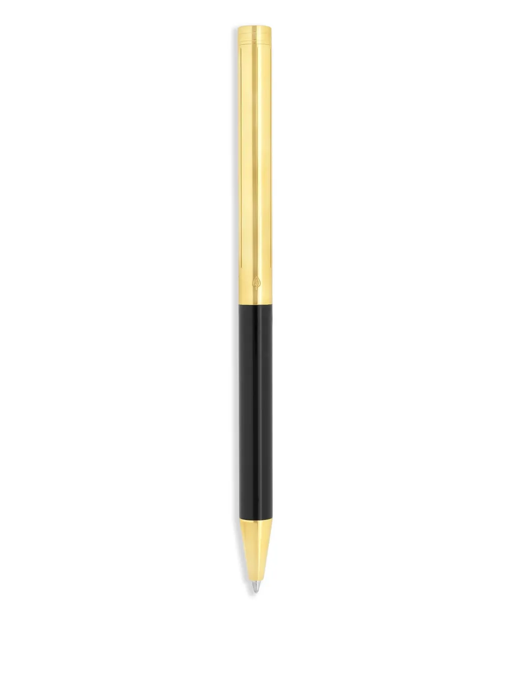St Dupont S. T. Dupont Palladium Lacquer Classique Ballpoint Pen In Black