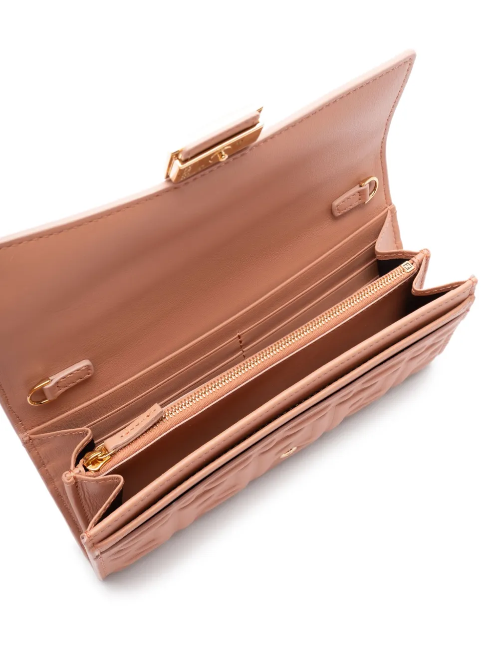 FENDI Portemonnee met ketting Roze