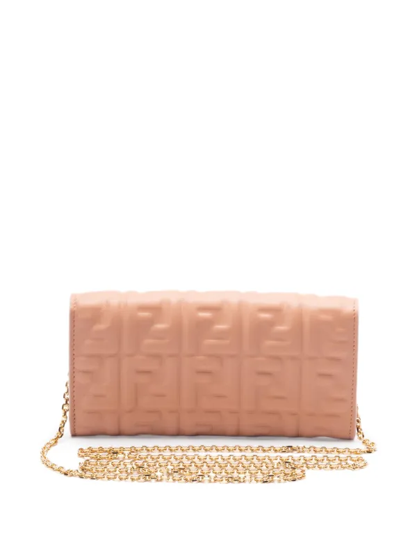 FENDI Continental wallet-on-chain | Pink | FARFETCH