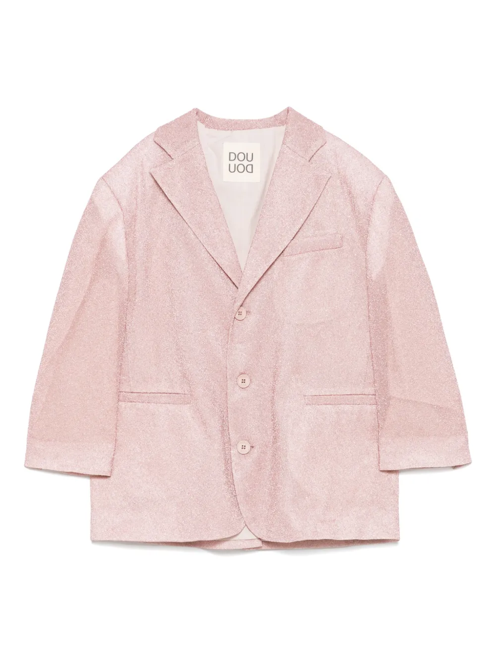 DOUUOD LAMÉ BLAZER 