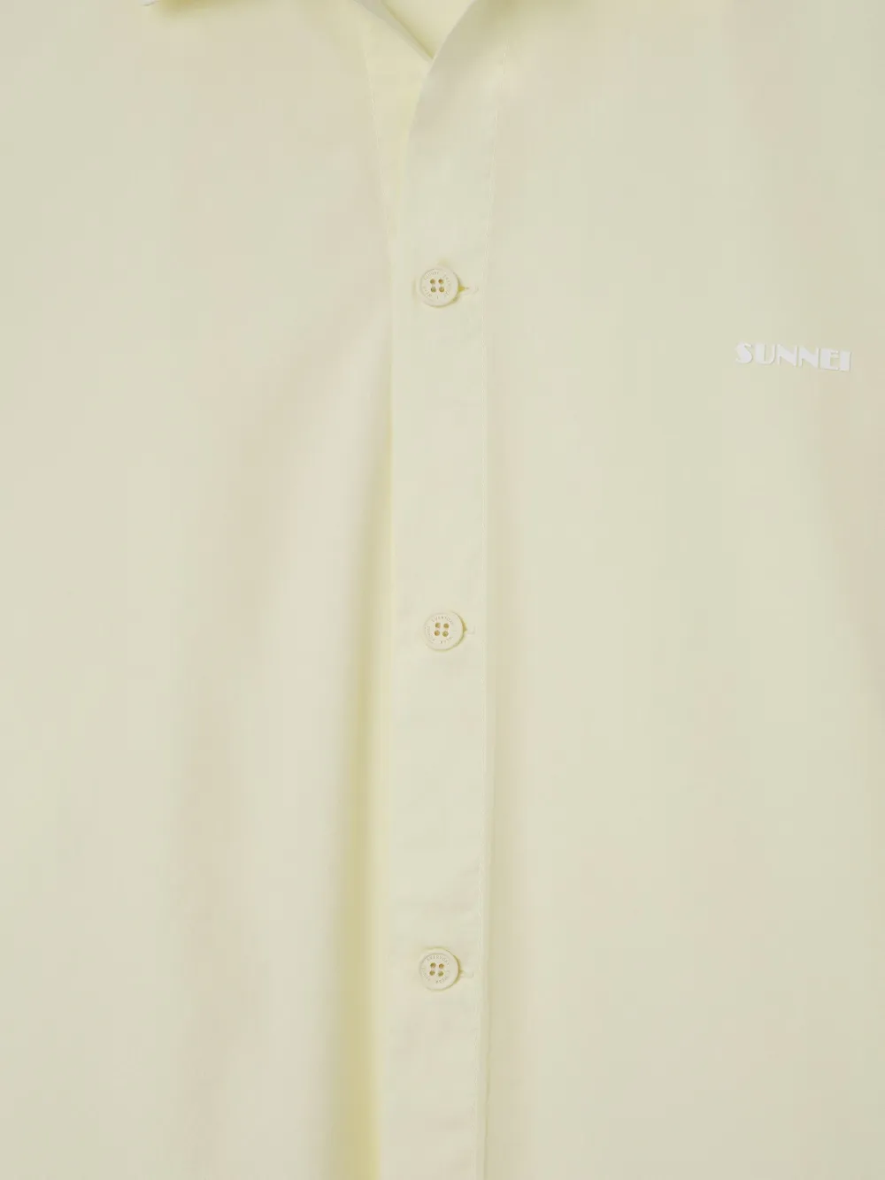 Sunnei katoenen shirt Geel