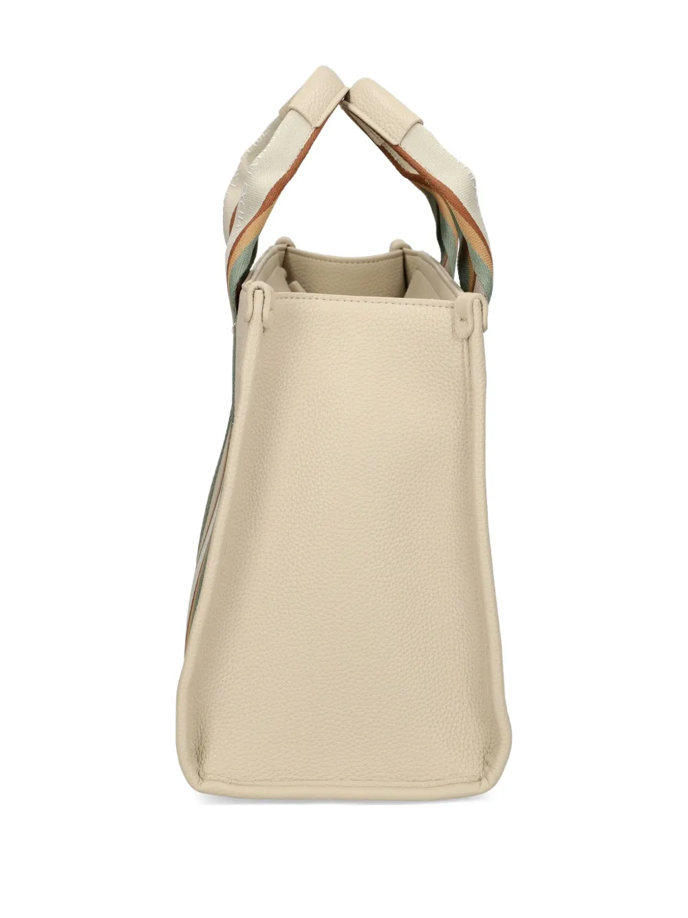 Armani Exchange Shopper met streepdetail Beige