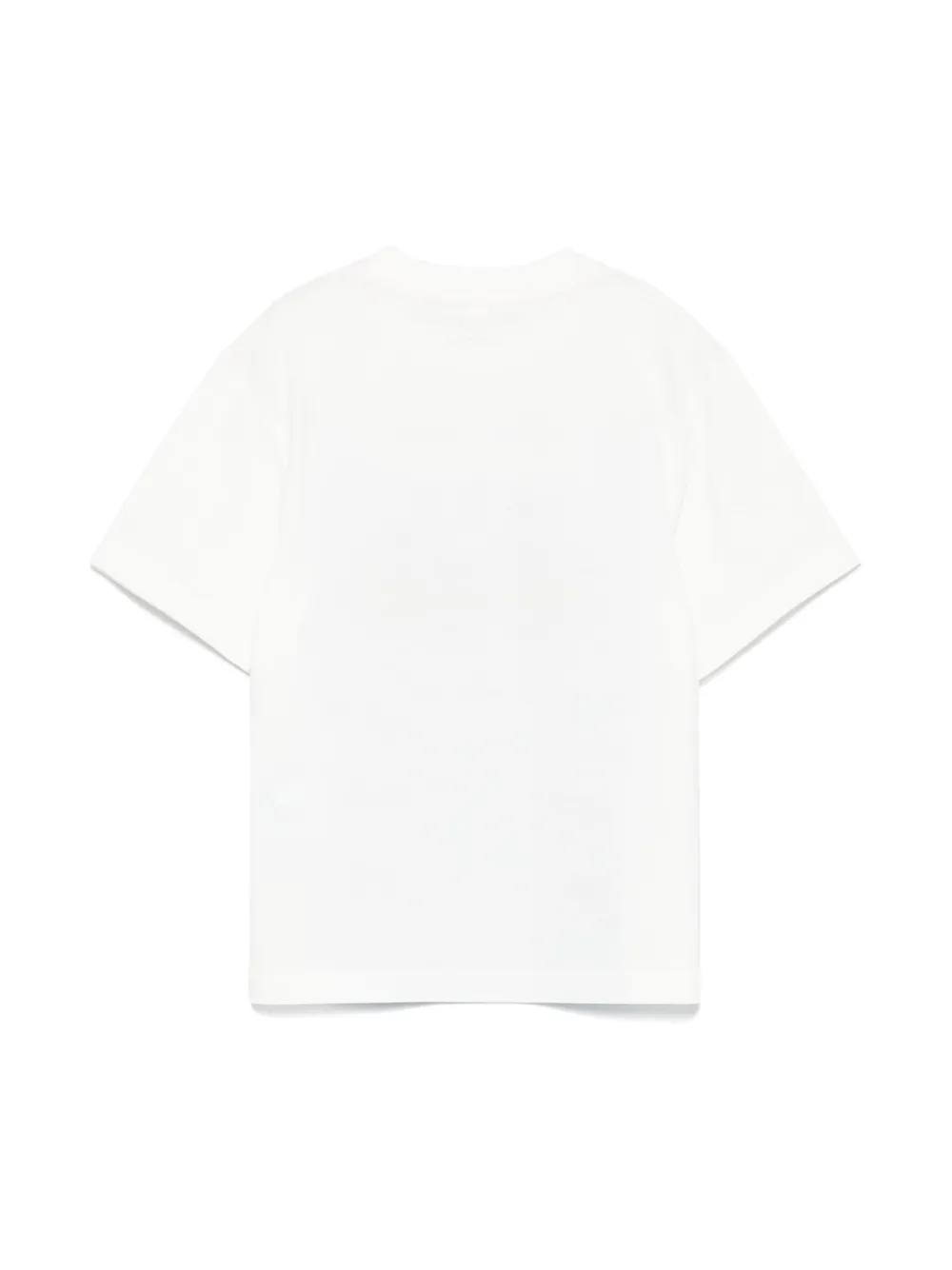 Stella McCartney Kids T-shirt met kattenprint Wit