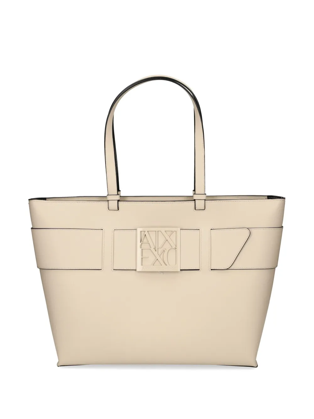 logo-plaque tote bag