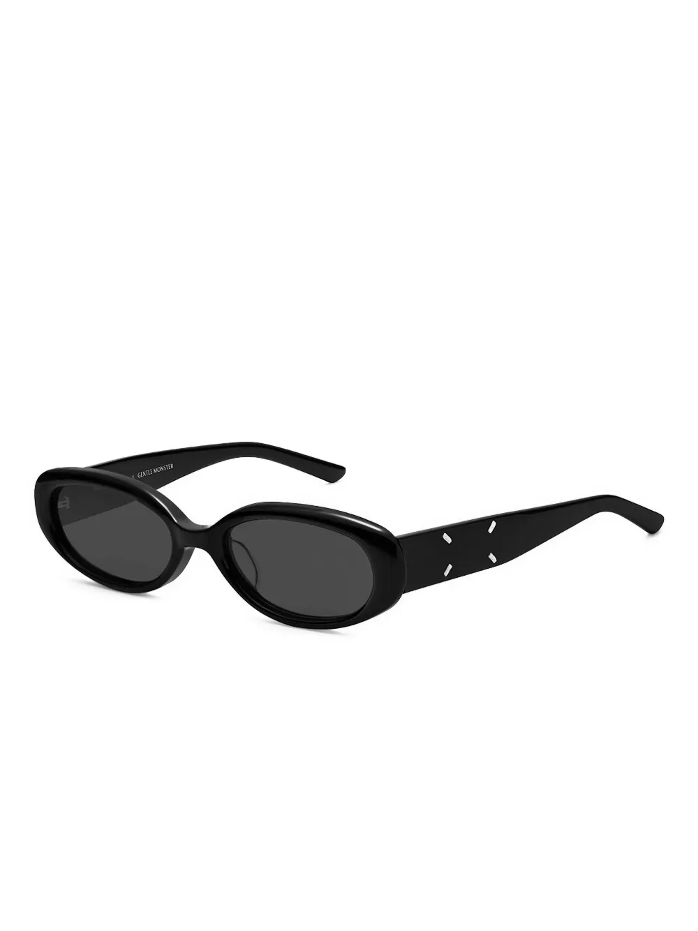 Maison Margiela x Gentle Monster four-stitch zonnebril - Zwart