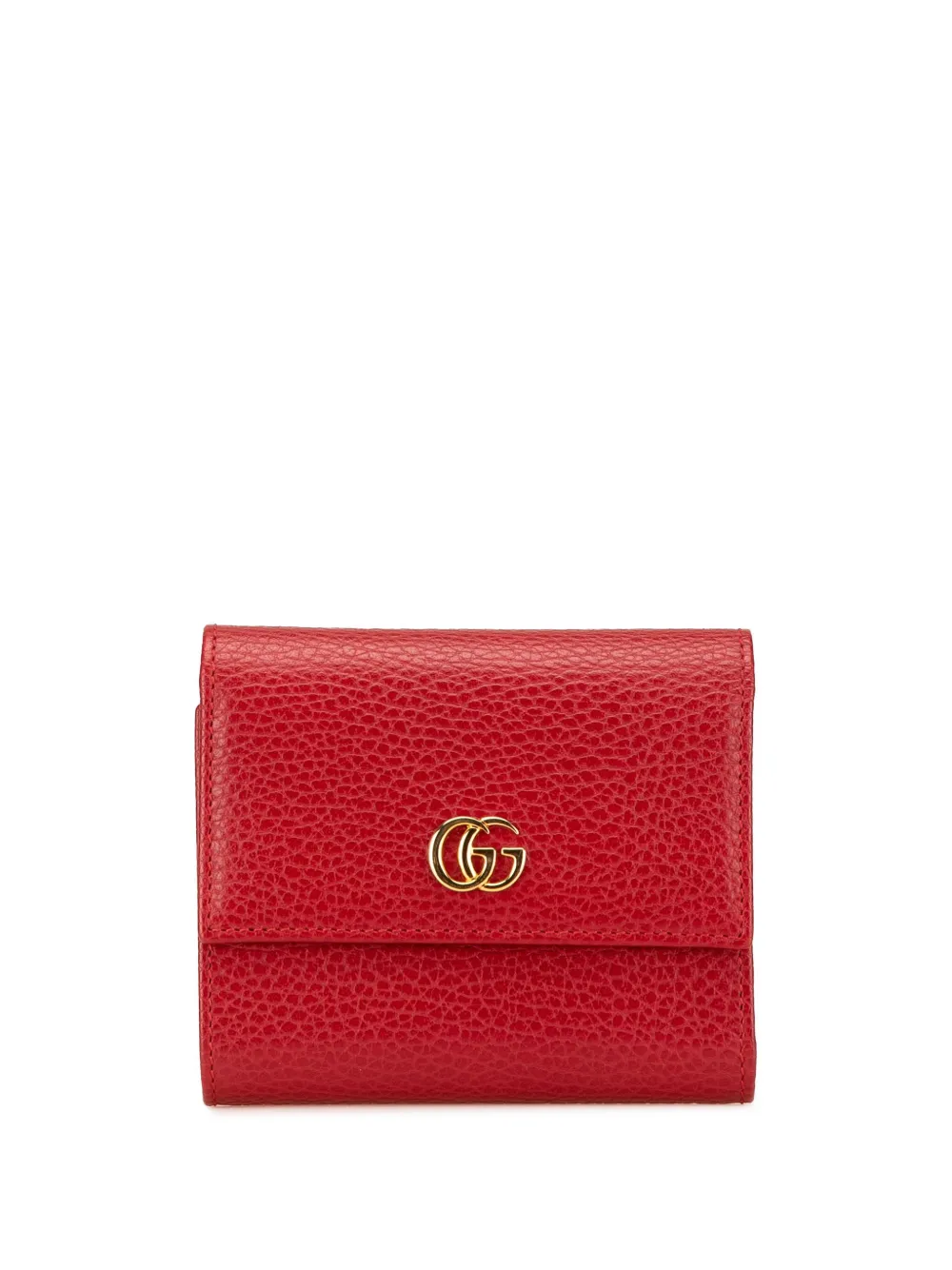 Image 1 of Gucci Pre-Owned Portafoglio tri-fold GG Marmont piccolo 2016-2025