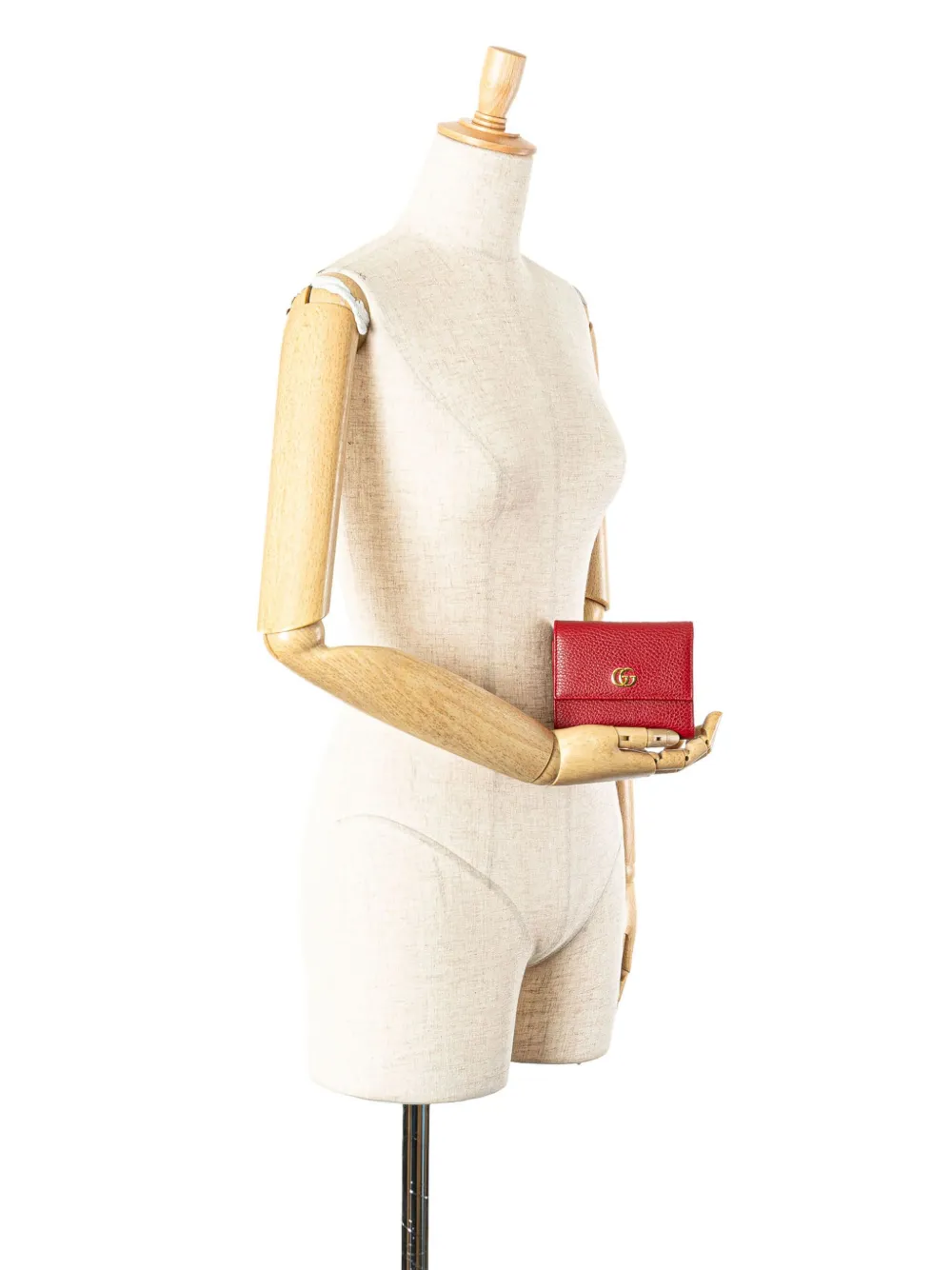 Image 7 of Gucci Pre-Owned Portafoglio tri-fold GG Marmont piccolo 2016-2025