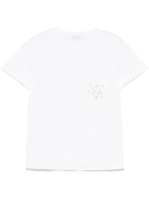 LIU JO small-pocket T-shirt