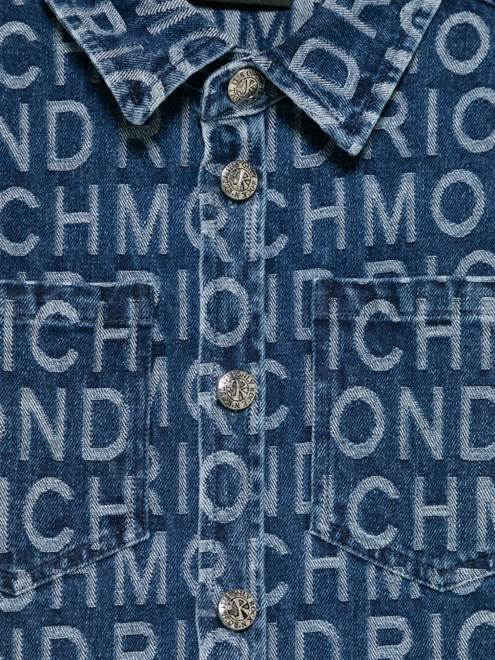 John Richmond Junior Spijkershirt Blauw